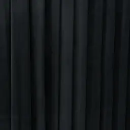 Crown Midnight Black Velvet Occasional Chair