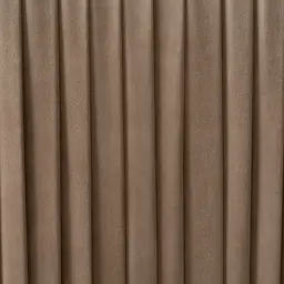 Crown Beige Velvet 3-Seater Sofa