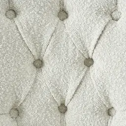 Saxon Cream Boucle Bar Stool