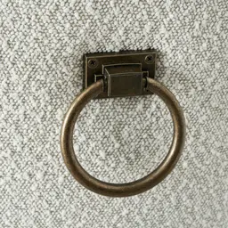 Saxon Cream Boucle Bar Stool