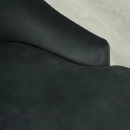 Saxon Charcoal Velvet Dining Chair 