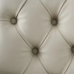 Saxon Cloud Grey Vegan Leather Dining Chair  