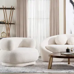 Carlos Cream Turrel Chair 