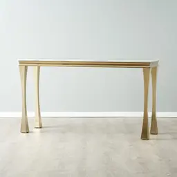 Melody Marble Sideboard - Brush Champagne Gold Legs