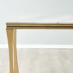 Melody Marble Sideboard - Brush Champagne Gold Legs