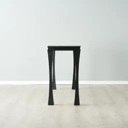 Melody Marble Sideboard - Black Legs