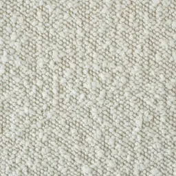 Burton Cream Boucle Occasional Chair - Black Metal Legs