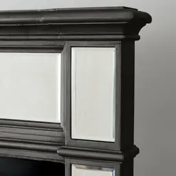 Solitude Brushed Black King Bed