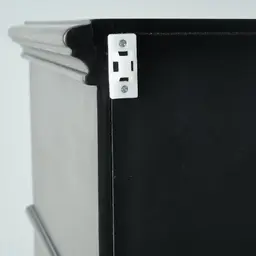 Solitude Brushed Black Tallboy