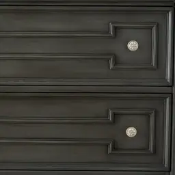 Solitude Brushed Black Tallboy