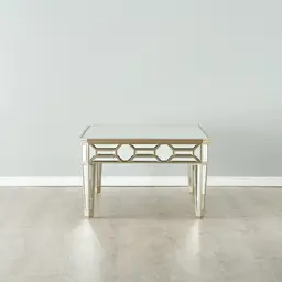 Madeleine Mirror Coffee Table - Champagne Gold Frame 