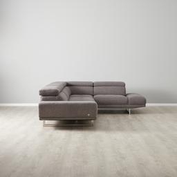 Albany Charcoal Woven Right Chaise Lounge