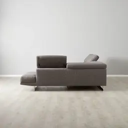 Albany Charcoal Woven Right Chaise Lounge