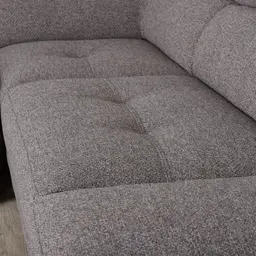 Albany Charcoal Woven Right Chaise Lounge