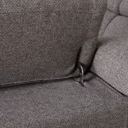 Albany Charcoal Woven Right Chaise Lounge