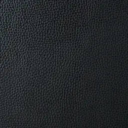 Anver Black Leather 4-Seater Sofa