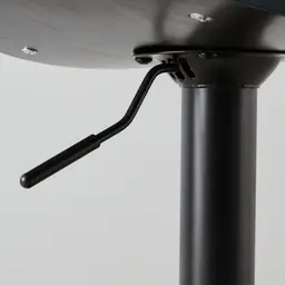 Ryker Sand Beige Vegan Leather Bar Stool