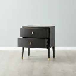 Beckham Dark Grey Bedside Table