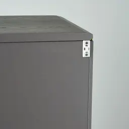 Beckham Dark Grey Tallboy 