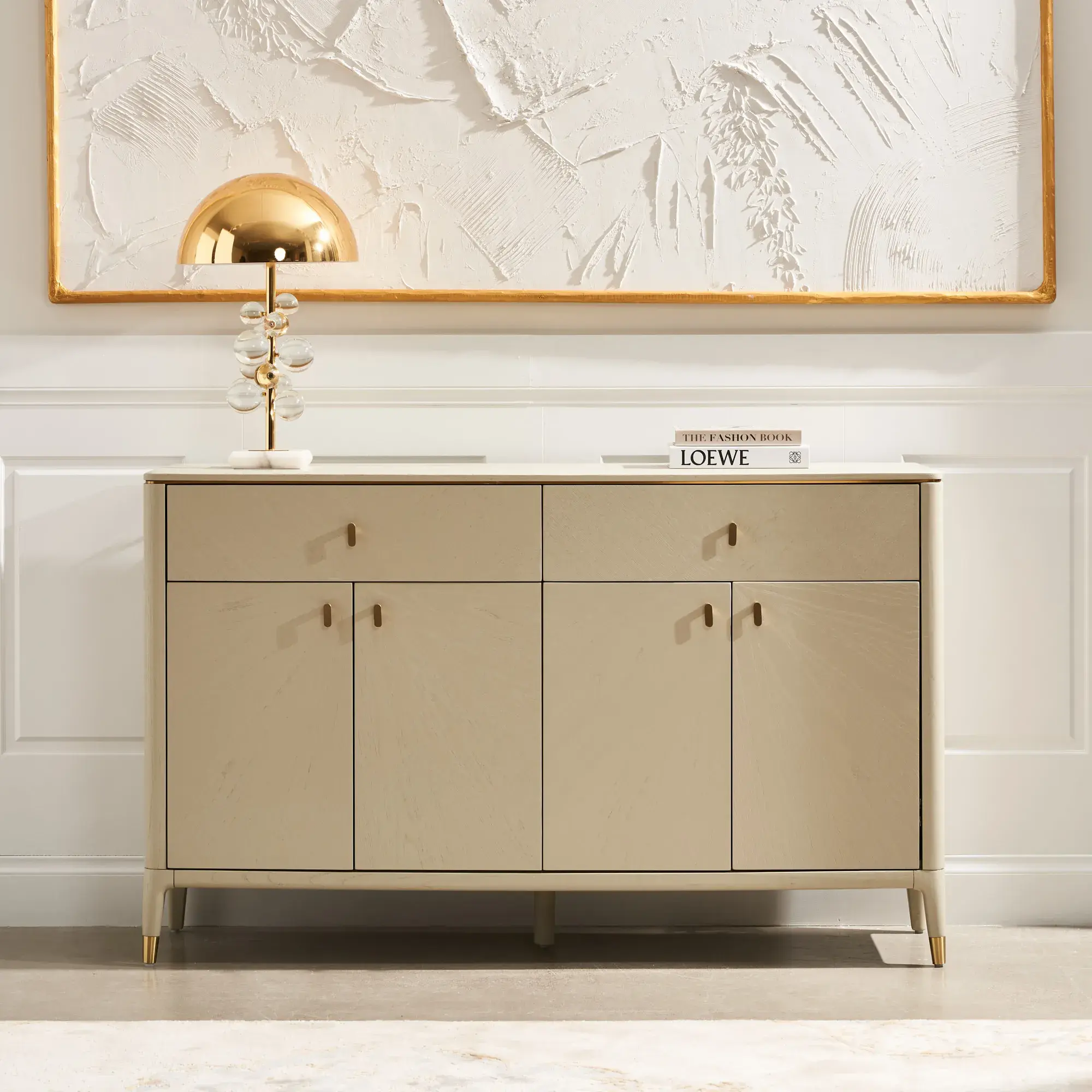 Beckham Cream Dining Cabinet