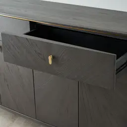 Beckham Dark Grey Dining Cabinet
