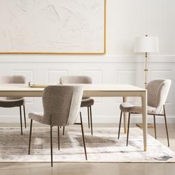 Beckham Cream Dining Table 