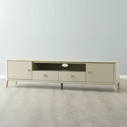 Beckham Cream Entertainment Unit 