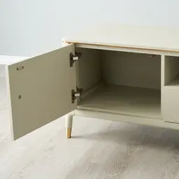 Beckham Cream Entertainment Unit 