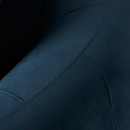 Everett Midnight Navy Velvet 3 Seater Sofa