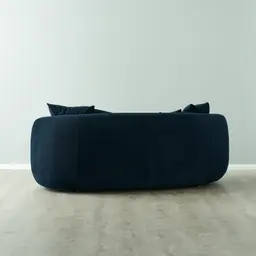 Everett Midnight Navy Velvet 2 Seater Sofa