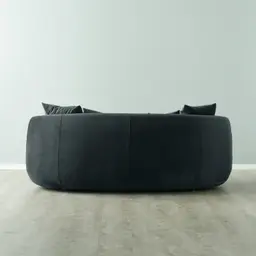 Everett Charcoal Velvet 2 Seater Sofa