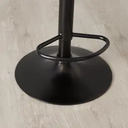 Alabaster Sand Beige Vegan Leather Bar Stool