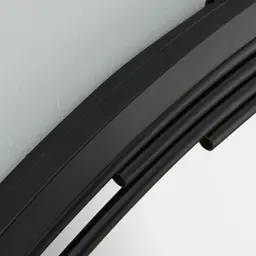 Jubilee Black Round Mirror