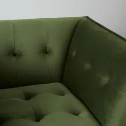 Humphrey Forest Green Velvet Occasional Chair