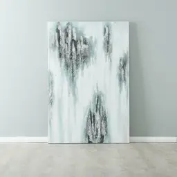 Glacier Abstract Painting