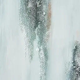 Glacier Abstract Painting
