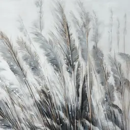 Feather Reed Painting