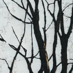 Desolate I Tree Branches Painting