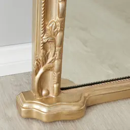 Cornelia Antique Gold Arched Mirror