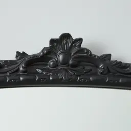 Cornelia Black Arched Mirror