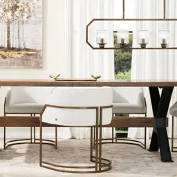 Laura Cream Boucle Dining Chair