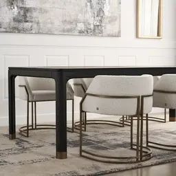 Laura Cream Boucle Dining Chair