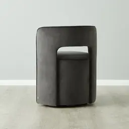 Sutton Charcoal Velvet Dining Chair