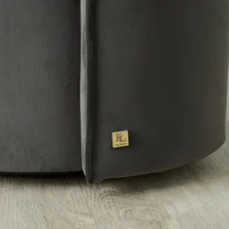 Sutton Charcoal Velvet Dining Chair