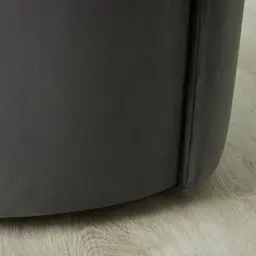 Sutton Charcoal Velvet Dining Chair