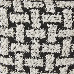 Errol Charcoal and Vanilla Boucle Patterned Dining Chair