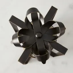 Lavish Antique Gilded Dark Bronze Metal Decorative - Medium