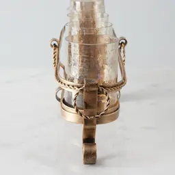 Firenze Antique Gold Metal Multi-Light Holder