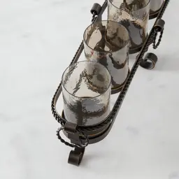 Firenze Gilded Dark Bronze Metal Multi-Light Holder