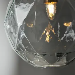 Olivia Antique Gold Metal Sphere Pendant